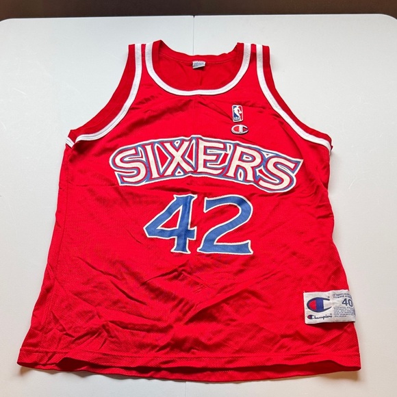 Vintage Champion Sixers Jersey - Picture 1 of 8